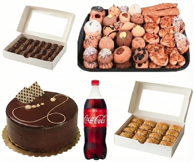 2 Litre Kola İle Zenginleştirilmiş 5'li Menü