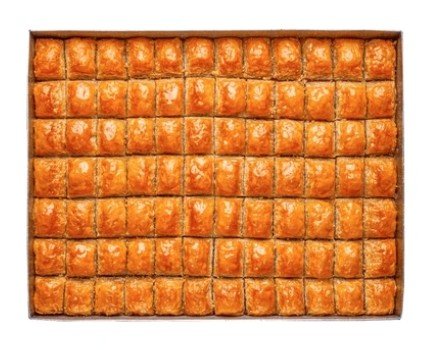 3000 Gr Taze ve İnce Katmanlı Cevizli Baklava