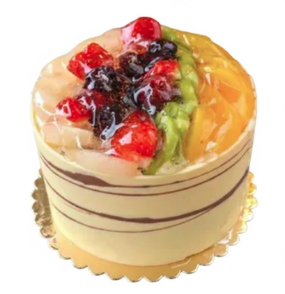 Butik Tat Keyfi 6-9 Kişilik Meyveli Yaş Pasta