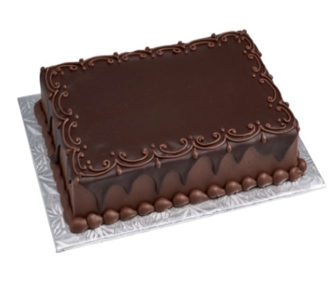 Taze Teslimat 35 Kişilik Çikolatalı Pasta